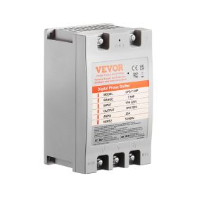 3 Phase Converter- 7.5HP 23A 220V Single Phase to 3 Phase Converter, Digital Phase Shifter for Residential & Light Commercial Use