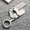 "Outdoor Folding Knife – Two-Hand Grip Design – Camping/Hiking Survival Tool"