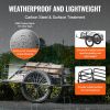 Bike Cargo Trailer, 275 lbs Load Capacity, Heavy-Duty Bicycle Wagon Cart, Foldable Compact Storage & Quick Release with Universal Hitch, 20" Wheels