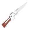 Versatile Tactical Knife with Stainless Steel Blade - Ergonomic Handle, Quick-Deploy Thumb Holes for Ambidextrous Use