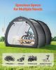 Bike Storage Tent, 5+ Bikes, Outdoor Spacious Bike Storage Tent with Ventilated Window