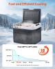 12 Volt Car Refrigerator, 31.7QT/30L Car Fridge, Portable Electric Cooler with -4-68 F Adjustable Temperature