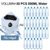 Deiris 4 Gallon Collapsible Water Container, BPA Free Camping Water Storage Containers, Water Storage Jug with Spigot, Leakproof for Camping, Survival