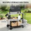Outdoor bar cart, barbecue table,