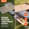 Car Side Awning, Large 4.6'x6.6' Shade Coverage Vehicle Awning, PU3000mm UV50+ Retractable Car Awning with Waterproof Storage Bag, Suitable for Truck