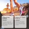 Houkea Insole Care Soft And Comfortable Elastic Insole Outdoor Sports Running Non-Slip Wear Breathable