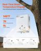 Portable Propane Water Heater, 6L Tankless Outdoor Water Heater, 41000 BTU 1.58 GPM Instant Hot Water