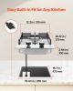 Gas Cooktop 12 inch, Max 12250BTU 2 Burners Built-in Stainless Steel Gas Stove Top