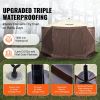 Pop Up Gazebo Tent, Pop-Up Screen Tent 6 Sided Canopy Sun Shelter with 6 Removable Privacy Wind Cloths & Mesh Windows